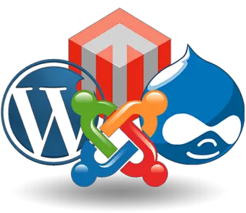 WordPress Joomla Drupal Content Management Systeem
